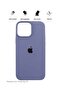 غطاء سيليكون متوافق مع الشعار لهاتف Apple iPhone 13 Pro Max - 2