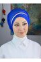 شال بون مزين بتفاصيل مخططة - 2