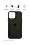 غطاء سيليكون متوافق مع الشعار لهاتف Apple iPhone 13 - 2