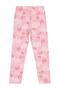 Civil Girls' Leopard Printed Leggings |   Lycra Single Jersey Printed with Shardon Pattern |   School Nursery and Daily Use - Pink
