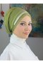 Striped Detail Bonnet Shawl