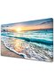 Beach Sunset Ocean Waves Unframed Poster (60x120 cm, en )