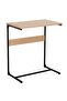 Larenda Side Table – Oak & Black Modern End Table for Living Room or Bedroom - 4