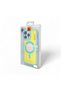 For iPhone 16 Pro Max Blue Color Shockproof Magsafe Case Compatible Premium Back Case Reinforced Protection - 3