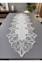 French Lace Venus Model Linen Gardenia Luxury Long Runner