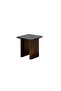 York Marble Top End Table – Black & Walnut Premium Side Table for Living Room - 4