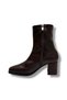 Kılınç 565-26 Skin Leather Zippered Thick Heel Women's Boots - 3