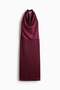 Halterneck satin dress - 6