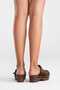 Beloni women's genuine leather clog slippers - coffee suede - 4