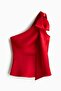 Bow-detail one-shoulder top - 5