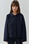 Buttoned Jacket with Plaid Pattern Inside - 7