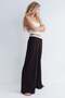 Waffled drawstring trousers - 3
