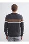 LCWAIKIKI Classic Crew Neck Long Sleeve Striped Men's Knitwear Sweater - 7