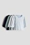 5-pack cotton T-shirts