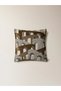 Salvador Kahve Throw Pillow Cover (45X45) - 3