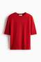 Fine-knit cashmere top