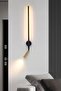 Decorative Samsung Led Wall Sconce Single Daylight Blackcase Gold Headboard Hotel Living Room Bedroom