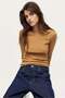 Ribbed cotton top