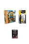 1000 Piece Puzzle Blue Door-To-Door Cafe and 230 Piece New York and Puzzle Adhesive