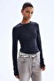 Ribbed modal-blend top - 3