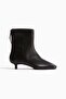 Heeled leather boots - 4