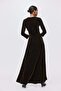 Draped cut-out dress - 4