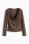 Cowl neck top - 4