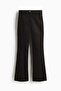 Flared velvet trousers - 6