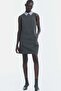 Embellished-collar A-line dress - 2