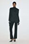 Collarless blazer - 2