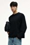 Oversized Fit Long-sleeved jersey top - 4