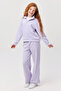Girl's Collar Detailed Sweat Top - 5