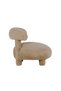 Tinytots Kids Chair - Light Beige Fabric, Wooden Frame, 1-Seater, 2-Year Warranty, 53.5x53.5x47cm - 5