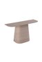 Baela Ceramic Top Console Table - Beige/Stone, 140x40x80cm, 2-Year Warranty, Living Room Furniture - 4