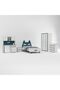 Knight 2-Drawer Kids Nightstand - White, Teal & Blue - Stylish Engineered Wood Furniture - 7