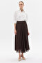 Women's Lined Chiffon Skirt - 6