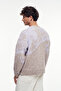 Soft Textured Oversized Sweater - 5
