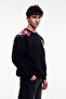 Motif Printed Crew Neck Sweatshirt - 3