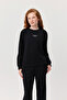 Girl's Sweat Top with Lettering Detail
