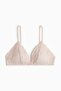 Padded soft lace bra - 2