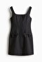 Bow-detail twill dress - 4
