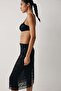 Sequined chiffon skirt - 6