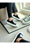 Thick Sole Lace-Up Fabric Sports Shoes