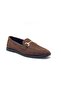 Mis Toka Detailed Daily Women's Flat Shoes Taba Suede - 4