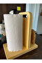 Wooden Paper Towel and Napkin Holder for Kitchen - 2