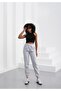 Jogger Pants 3 Thread Fleece-Lined Leg Elasticated Sweatpants