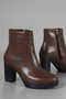 Str 700 Thick Heeled Zippered Boots - 2