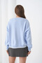 Women's Crew Neck Soft Textured Oversize Knitwear Sweater - 6