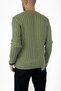 Oversized Striped Patterned Crew Neck Sweater - 4