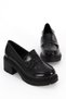 Jvl 706 Buckle Detail Heeled Loafer - 3